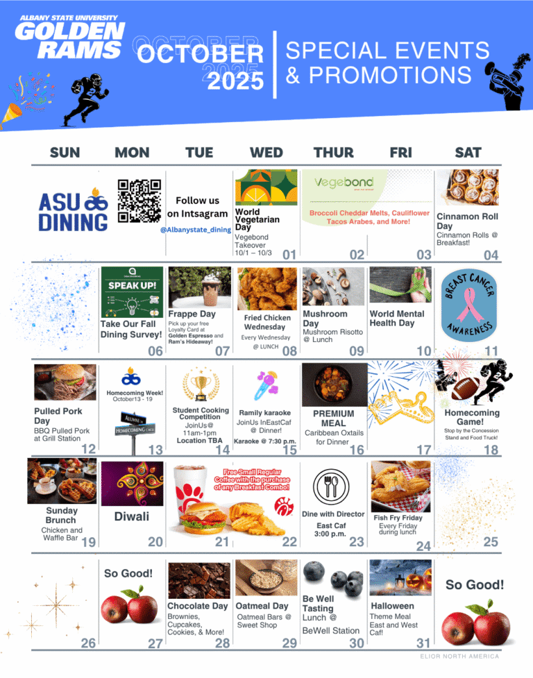 October Calendar