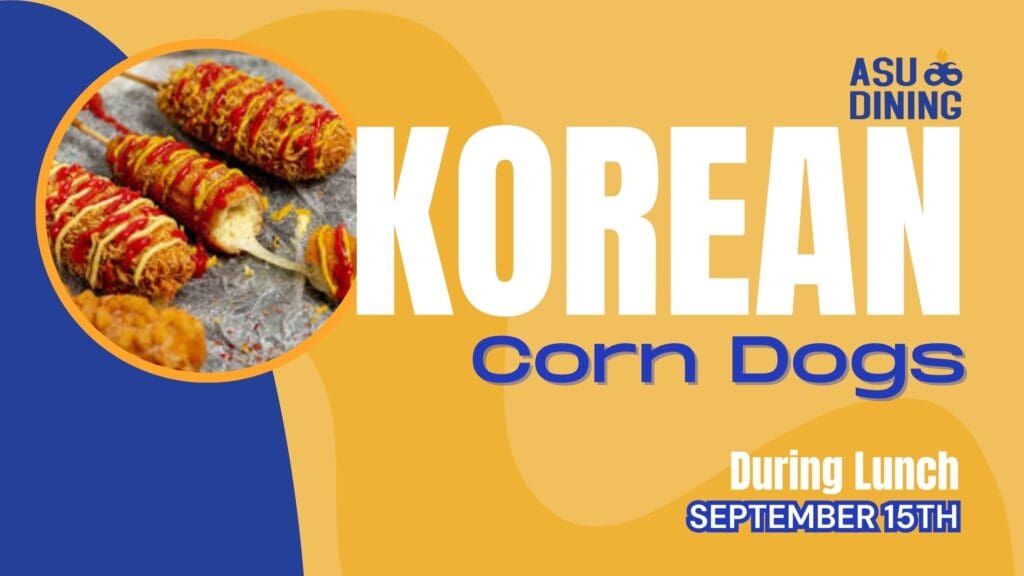 Korean Corn Dogs – Monday, September 15
